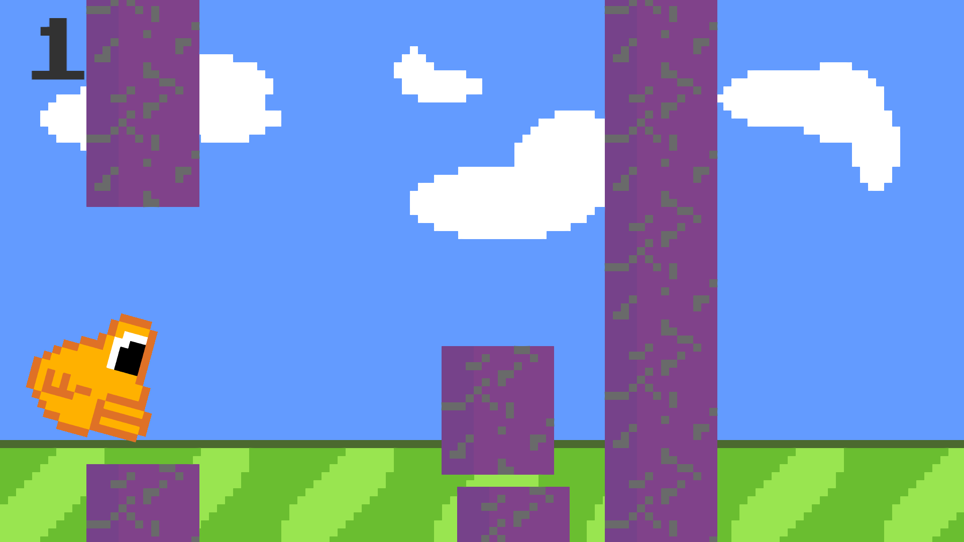 The thumbnail for Plink-Down, a game I made for LoJam 
                    2024.